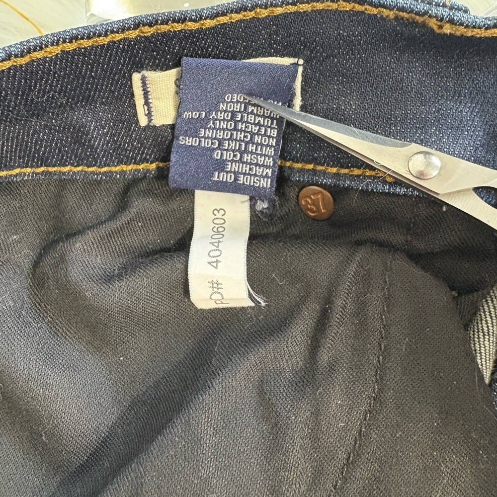 (41)Madewell Dark Indigo Skinny Crop Jeans - Picture 8 of 8